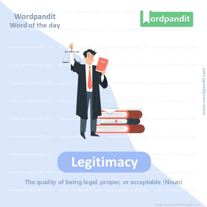 Legitimacy Picture Vocabulary