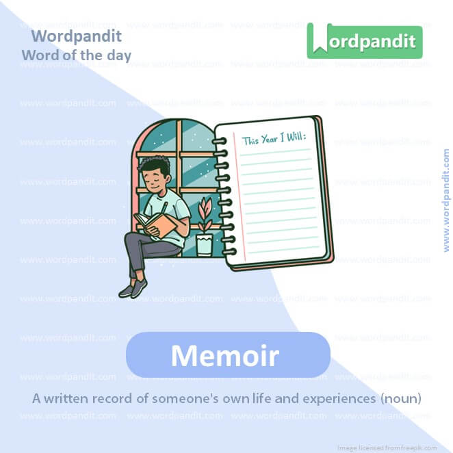 Memoir Picture Vocabulary