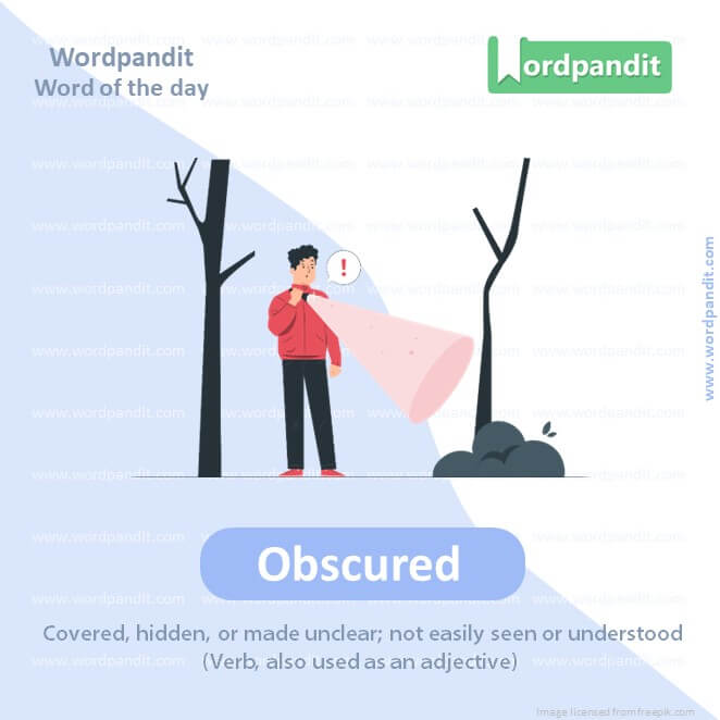 Obscured Picture Vocabulary