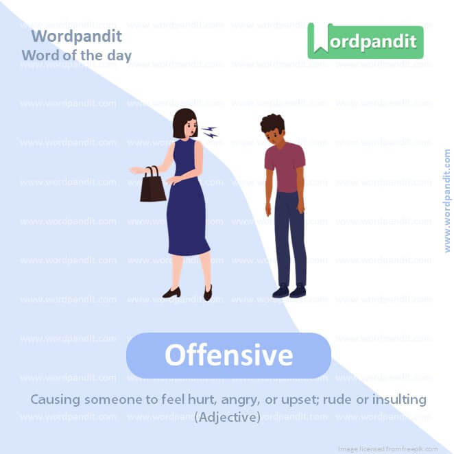 Offensive Picture Vocabulary