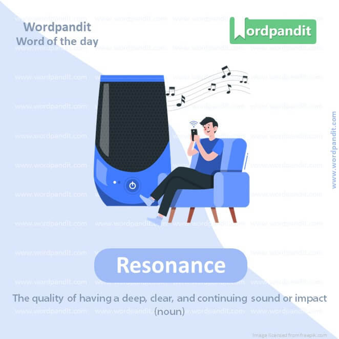Resonance Picture Vocabulary