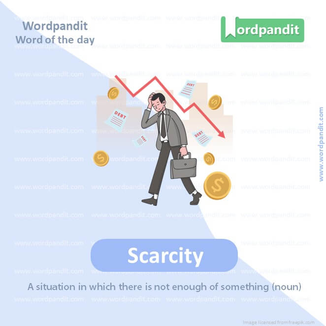 Scarcity Picture Vocabulary