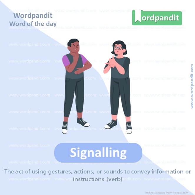Signalling Picture Vocabulary