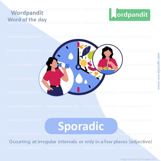 Sporadic Picture Vocabulary