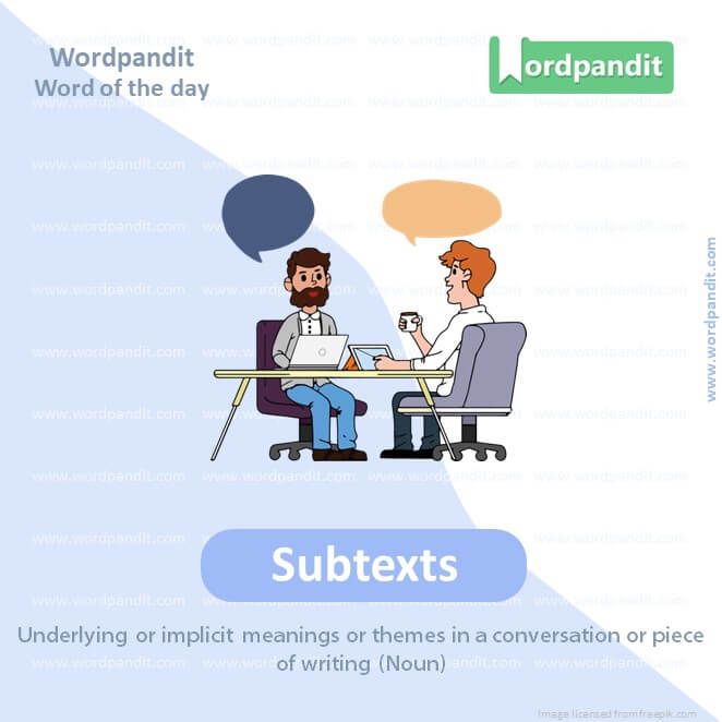 Subtexts Picture Vocabulary