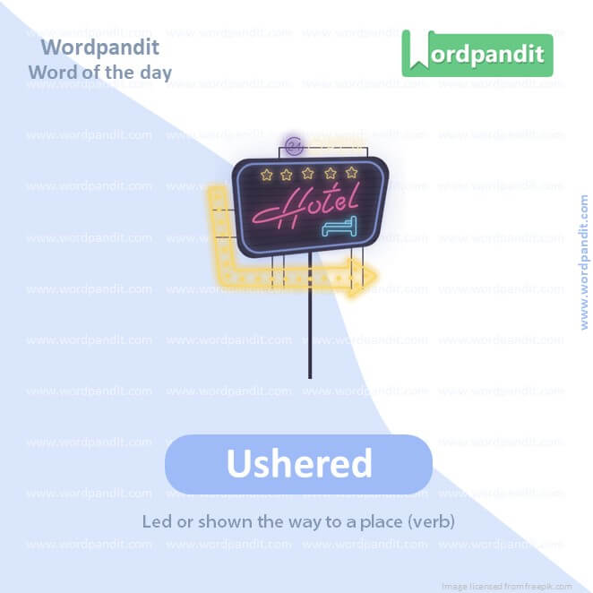 Ushered Picture Vocabulary