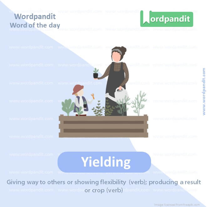 Yielding Picture Vocabulary