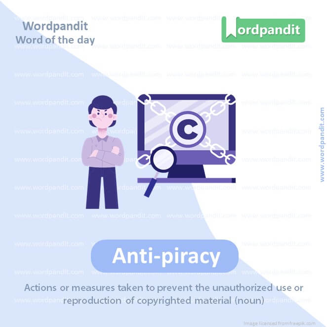 Anti Piracy Picture Vocabulary