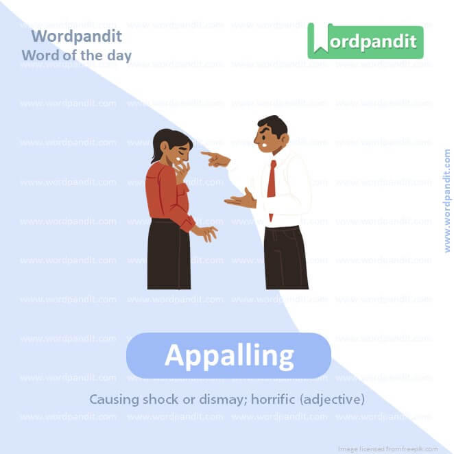 Appalling Picture Vocabulary