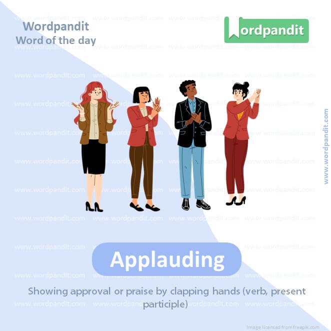 Applauding Picture Vocabulary