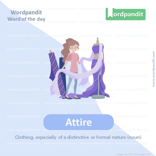 Attire Picture Vocabulary