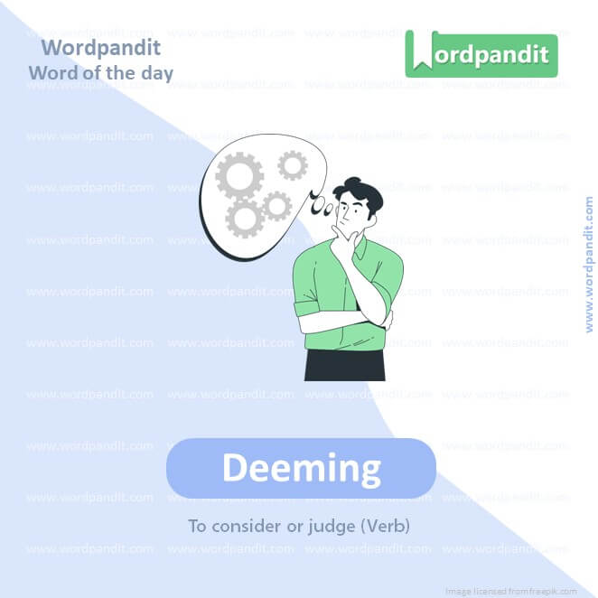 Deeming Picture Vocabulary