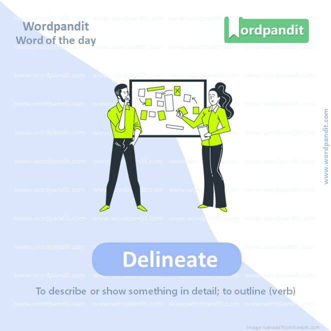 Delineate Picture Vocabulary