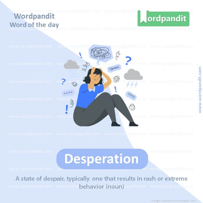 Desperation Picture Vocabulary