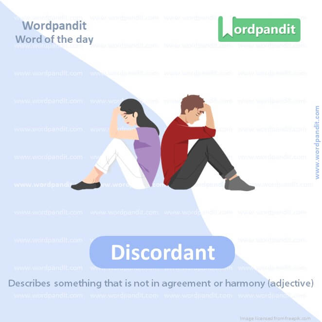 Discordant Picture Vocabulary