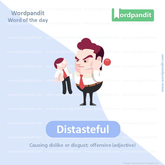 Distasteful Picture Vocabulary