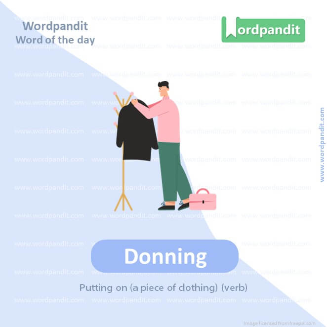 Donning Picture Vocabulary