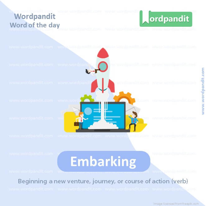 Embarking Picture Vocabulary