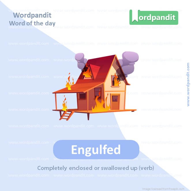 Engulfed Picture Vocabulary