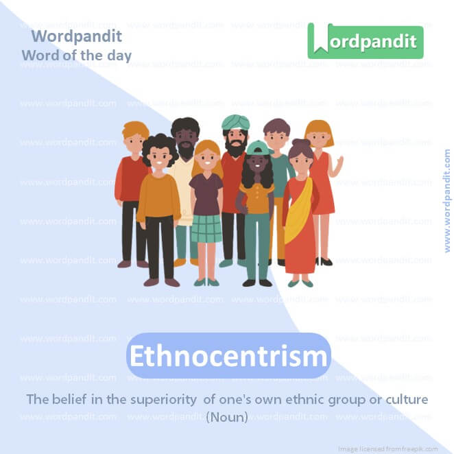 Ethnocentrism Picture Vocabulary