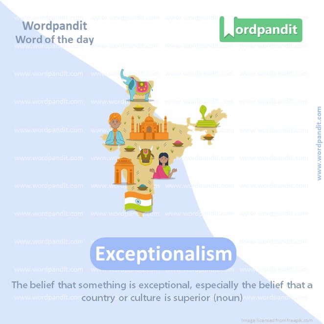 Exceptionalism Picture Vocabulary