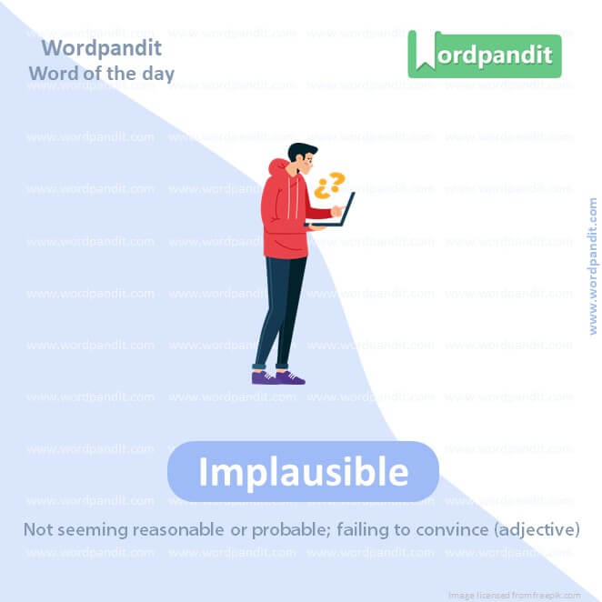 Implausible Picture Vocabulary