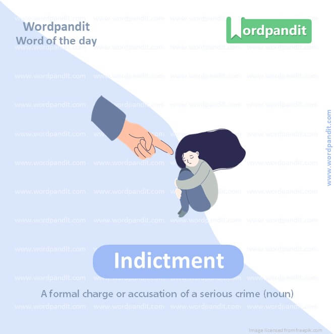 Indictment Picture Vocabulary