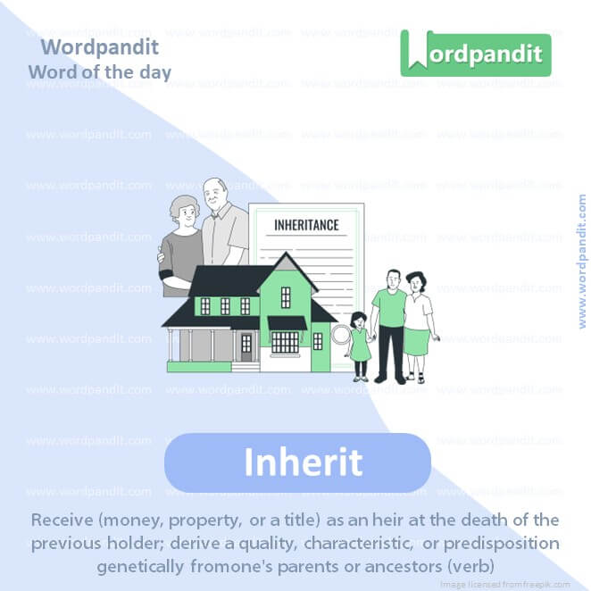 Inherit Picture Vocabulary