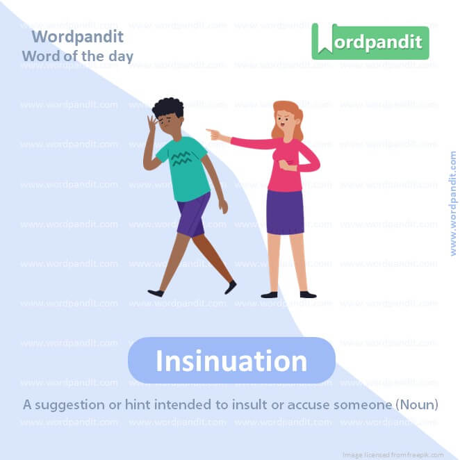 Insinuation Picture Vocabulary