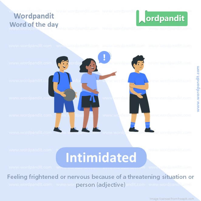 Intimidated Picture Vocabulary
