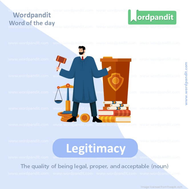 Legitimacy Picture Vocabulary