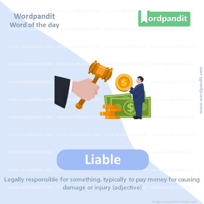 Liable Picture Vocabulary