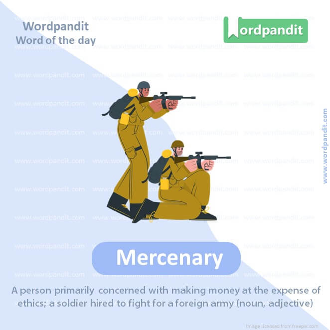 Mercenary Picture Vocabulary