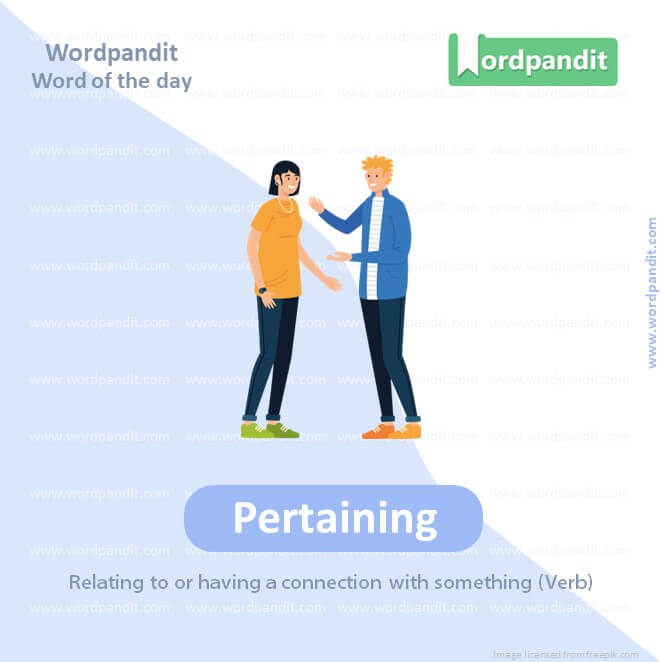 Pertaining Picture Vocabulary