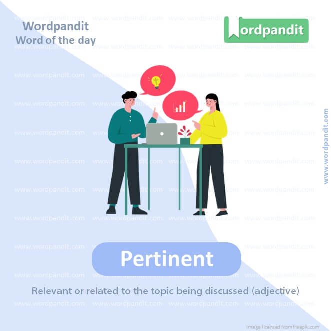 Pertinent Picture Vocabulary