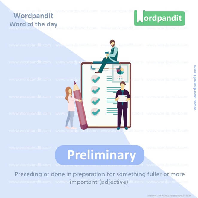 Preliminary Picture Vocabulary