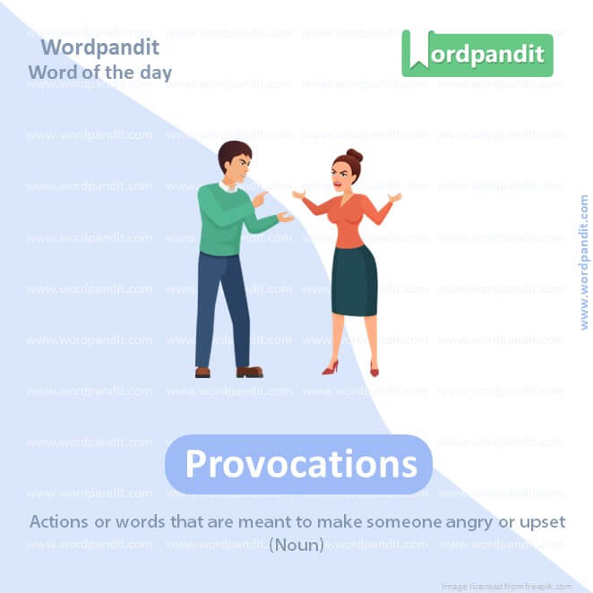 Provocations Picture Vocabulary