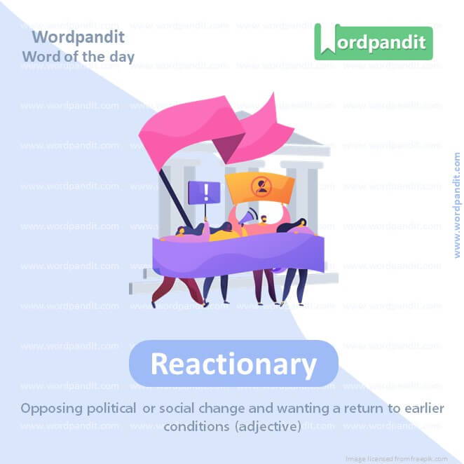 Reactionary Picture Vocabulary