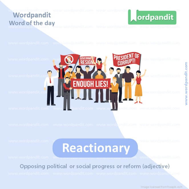 Reactionary Picture Vocabulary
