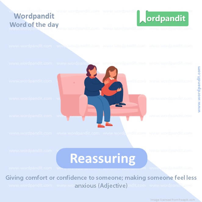 Reassuring Picture Vocabulary