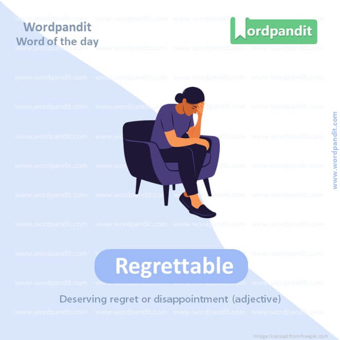 Regrettable Picture Vocabulary