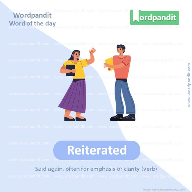 Reiterated Picture Vocabulary