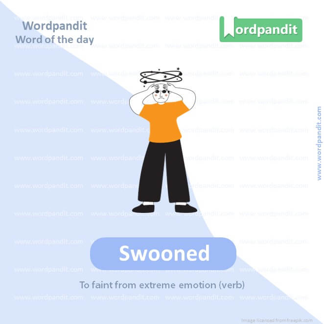Swooned Picture Vocabulary