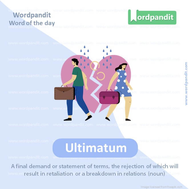 Ultimatum Picture Vocabulary