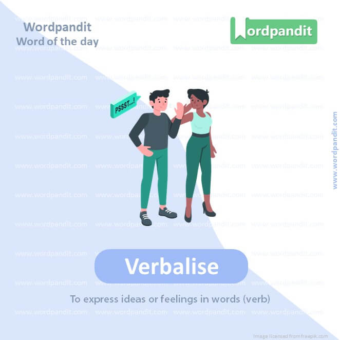Verbalise Picture Vocabulary