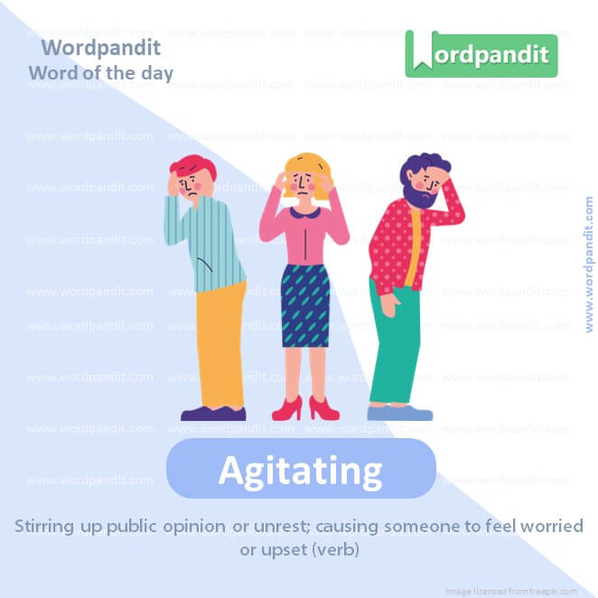 Agitating Picture Vocabulary