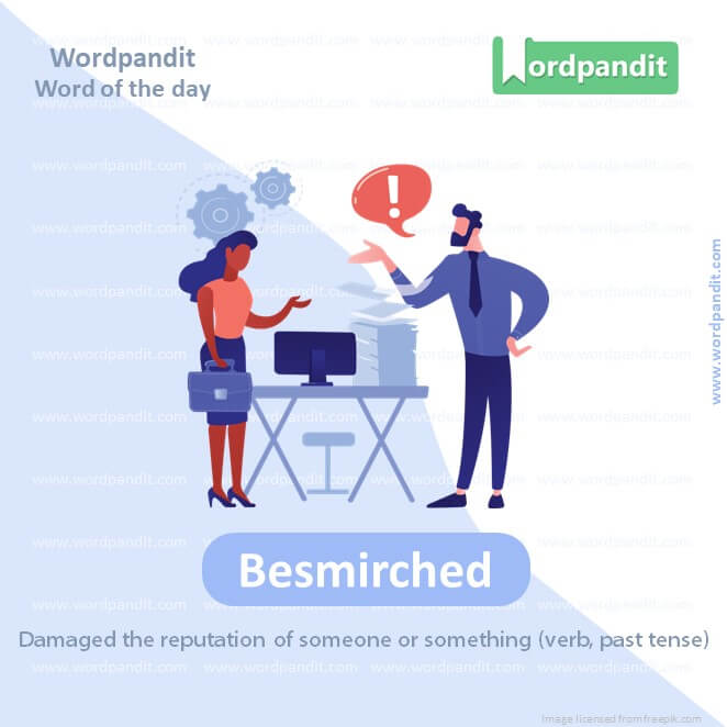 Besmirched Picture Vocabulary