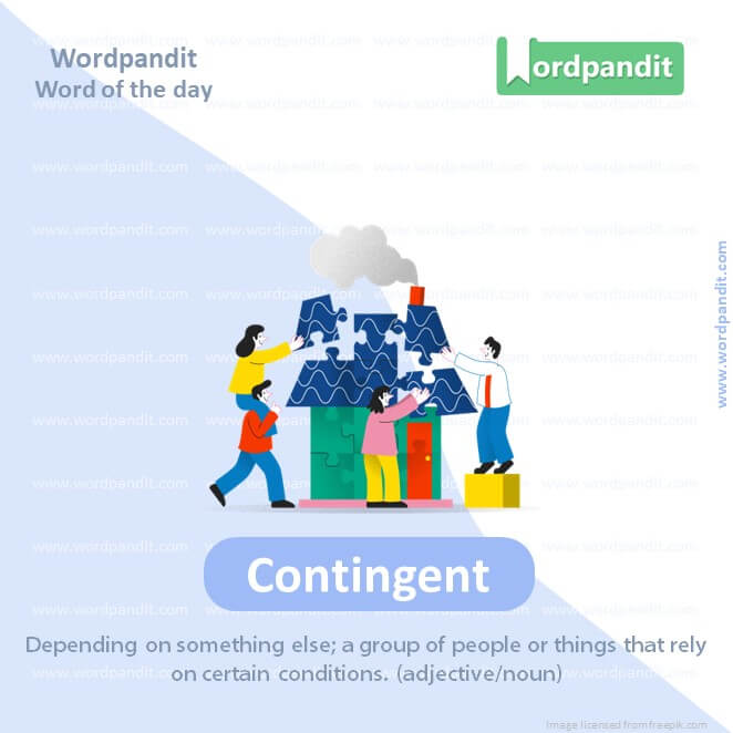 Contingent Picture Vocabulary