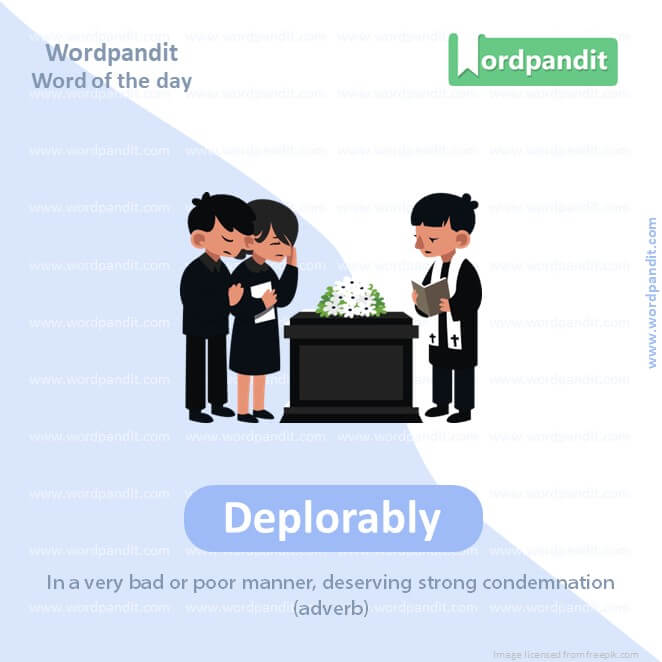 Deplorably Picture Vocabulary