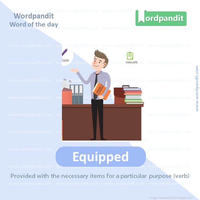 Equipped Picture Vocabulary